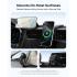 Anker Nano Magnetic Wireless Car Charger, 360° Adjustable Mount Car Charger with Detachable Pad, 15W Qi2 Certified with Alloy Bracket, Fast Charging for iPhone 17/16/15/14/13 Series
